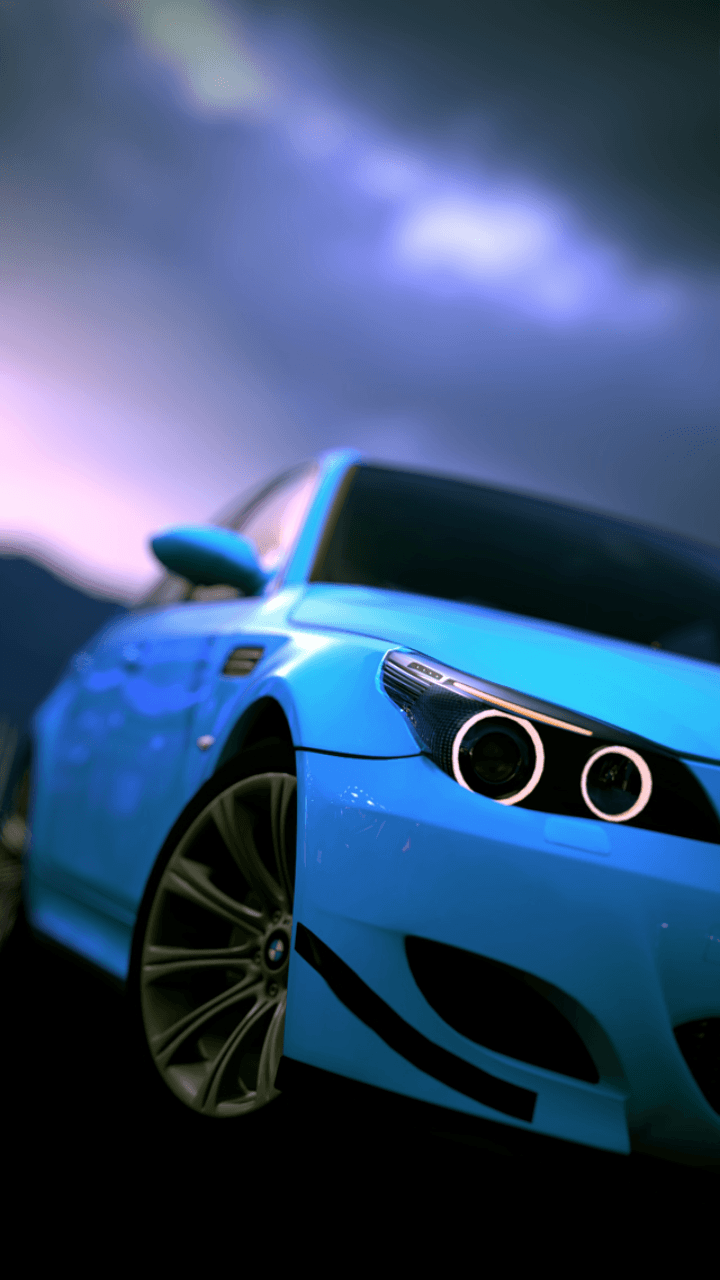 Baby Blue BMW Galaxy S3 Wallpaper (720x1280)