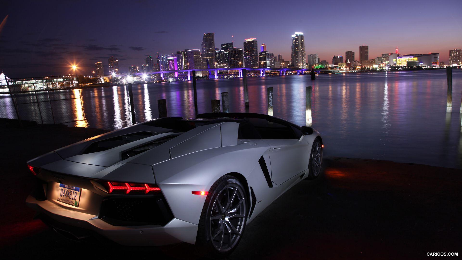 Cars Lamborghini Aventador Roadster wallpaper Desktop, Phone