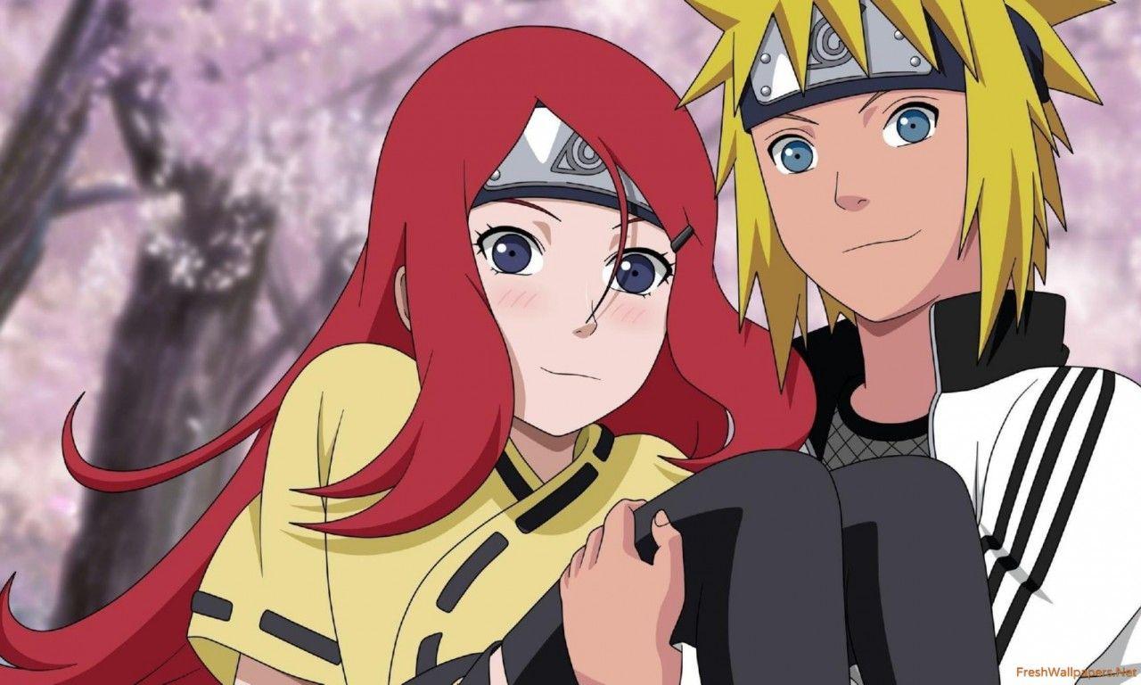 Naruto Uzumaki and Kushina Uzumaki wallpaper