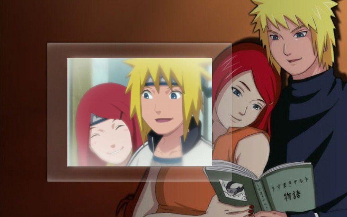 Minato Namikaze and Kushina Uzumaki Wallpaper