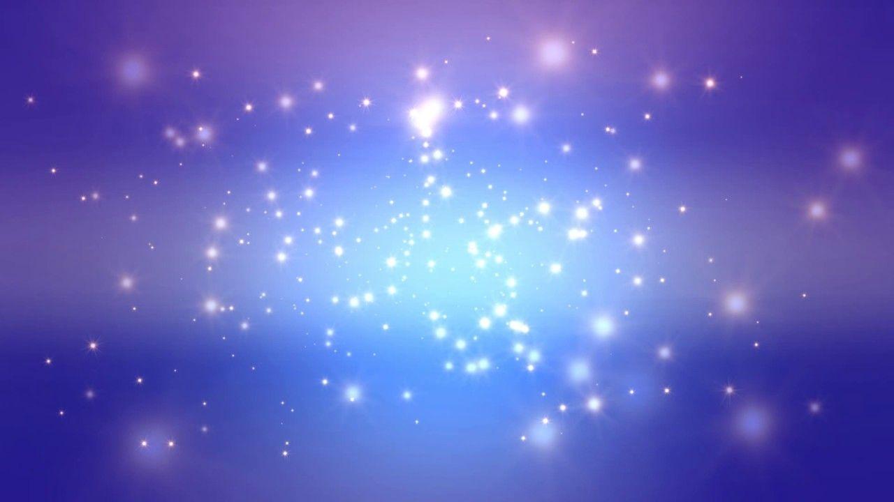 60:00 Minutes Purple Blue Moving Stars Longest (!!!) FREE HD Motion Background AA VFX