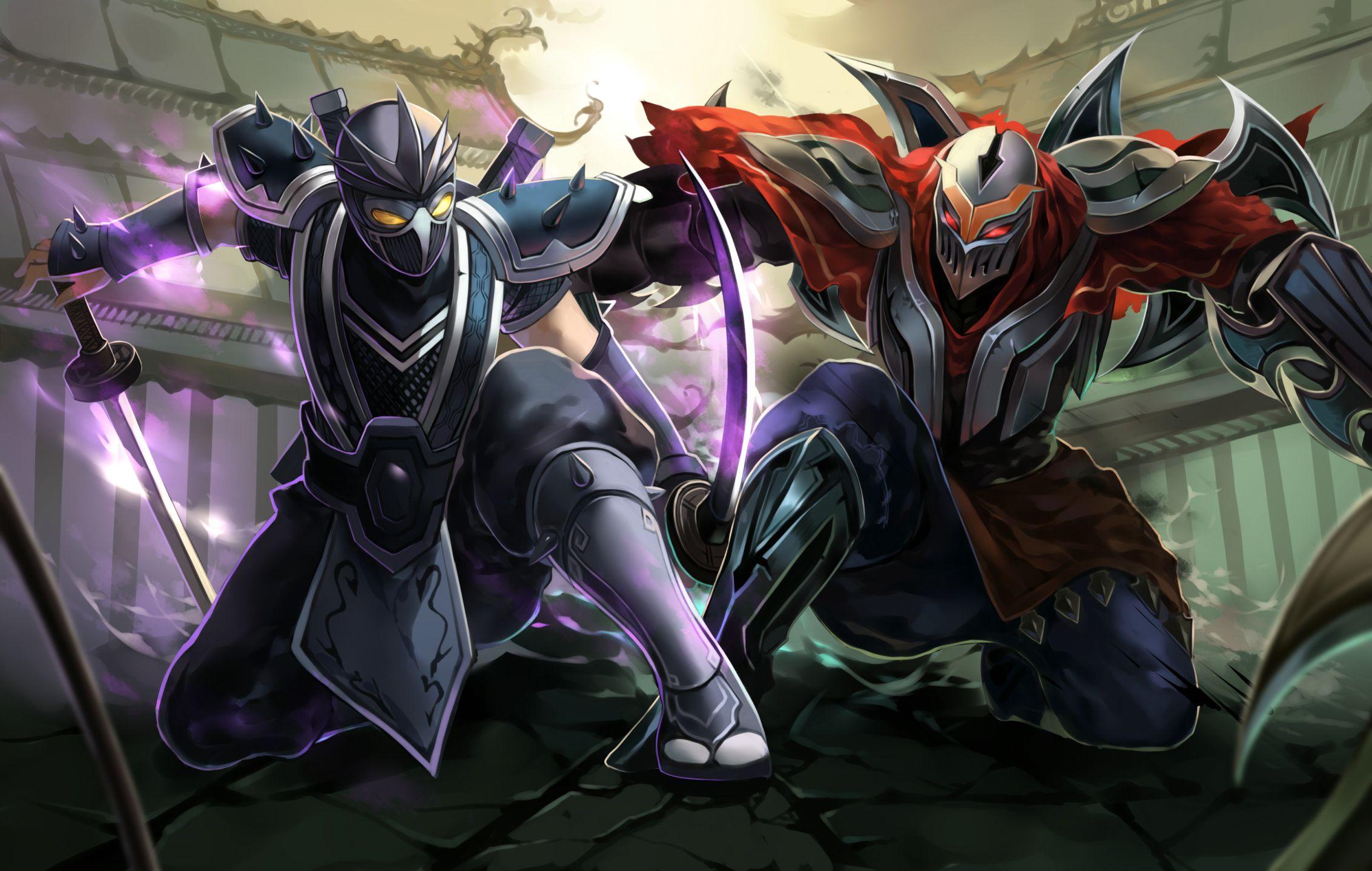 Zed Wallpaper. HD Wallpaper & Artworks for League of Legends