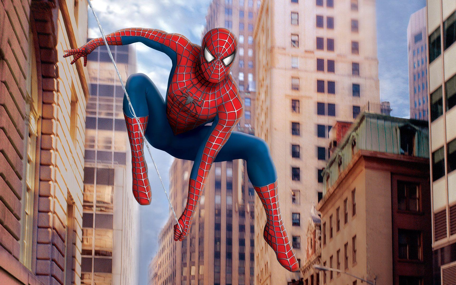 Jumping Spider Man HD Desktop Wallpaper, Widescreen, High