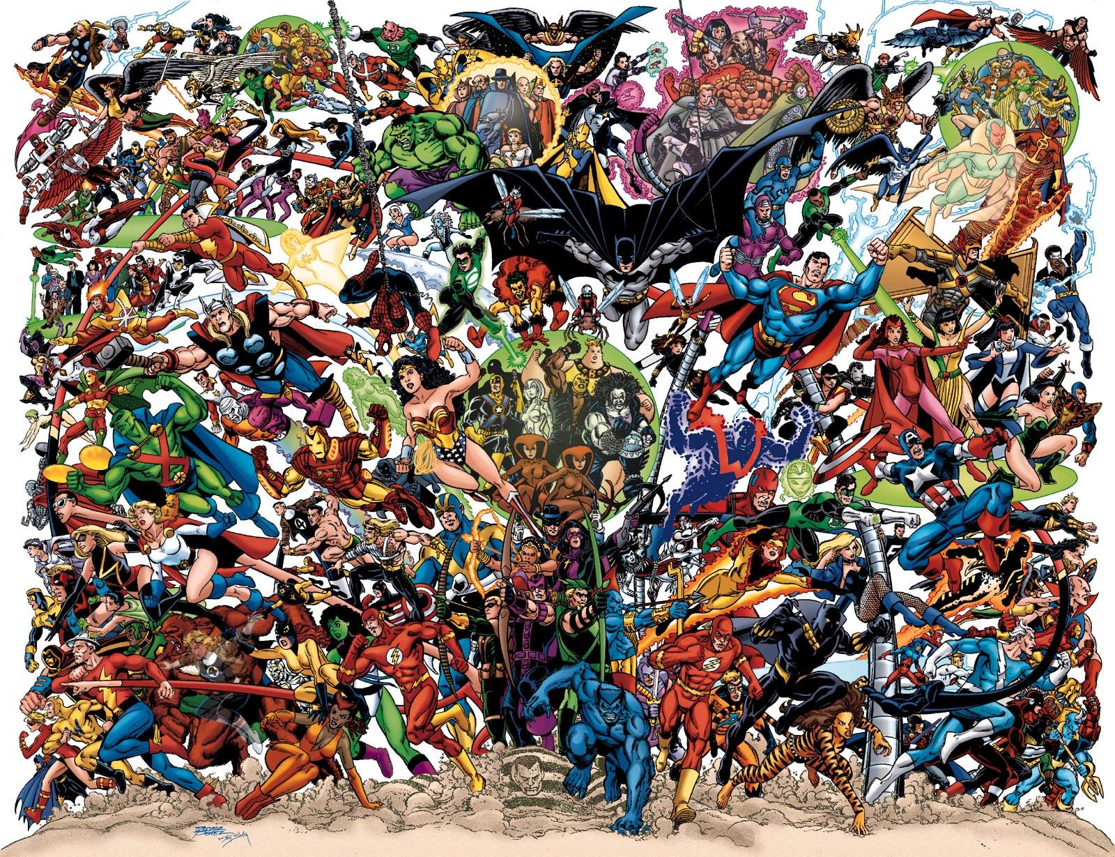 Epic Superhero Wallpaper