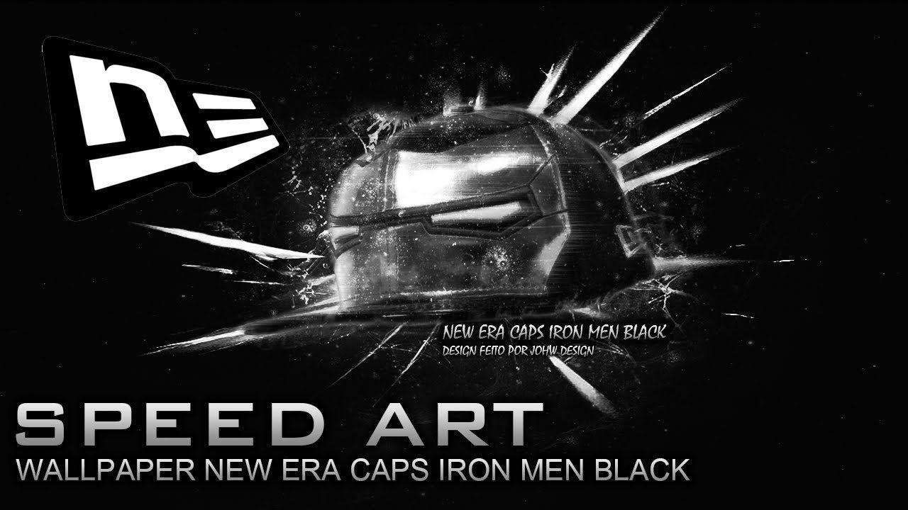 Speed Art // Wallpaper New Era Caps Iron Men // JohwDesign