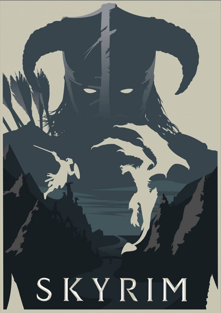 The Elder Scrolls V: Skyrim, Poster Wallpaper HD / Desktop