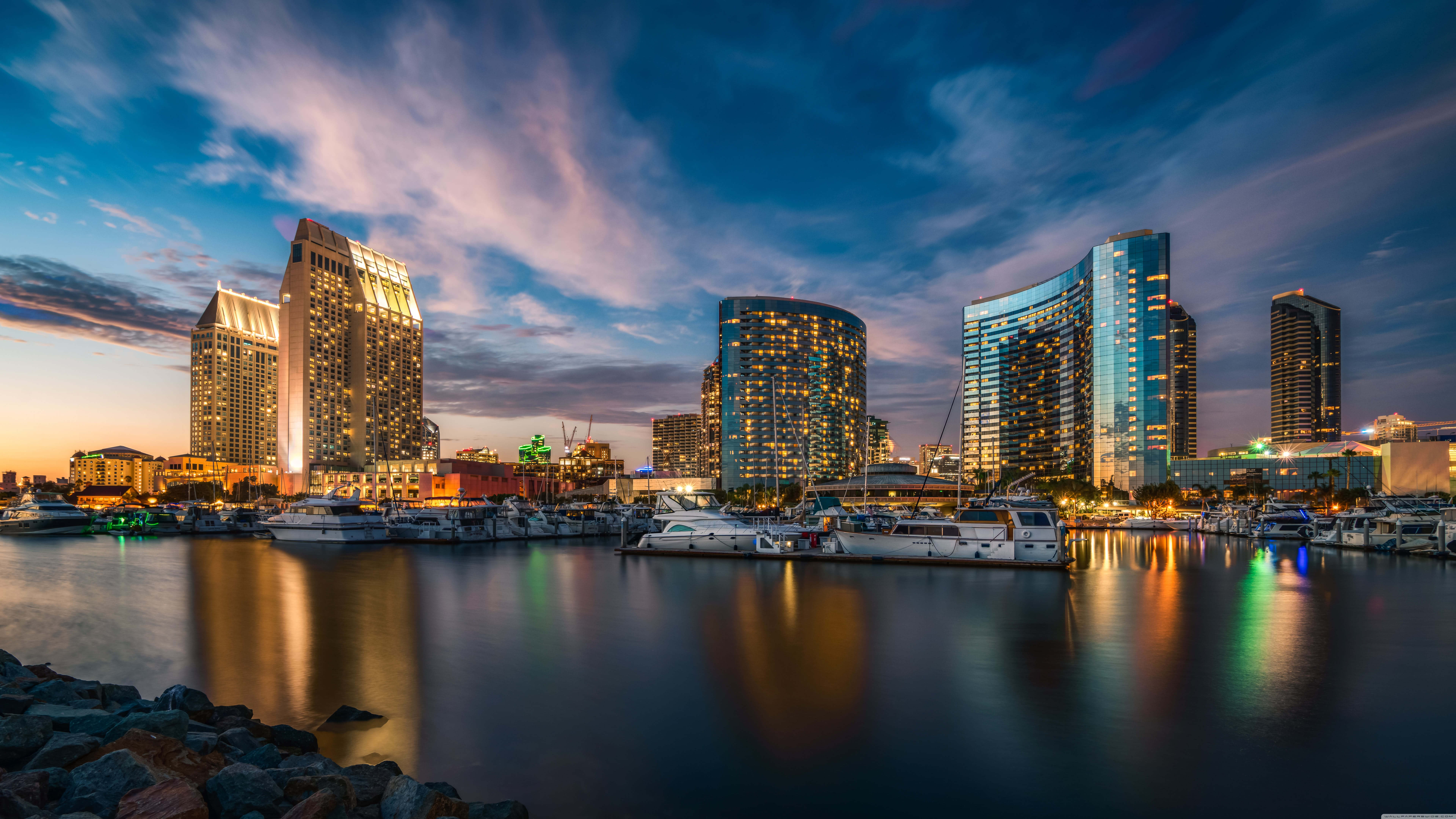 San Diego Harbour UHD 8K Wallpaper