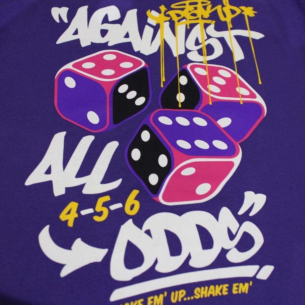 DGK Kayo Against All Odds Graffiti Dice Graphic Novelty Hip Hop T