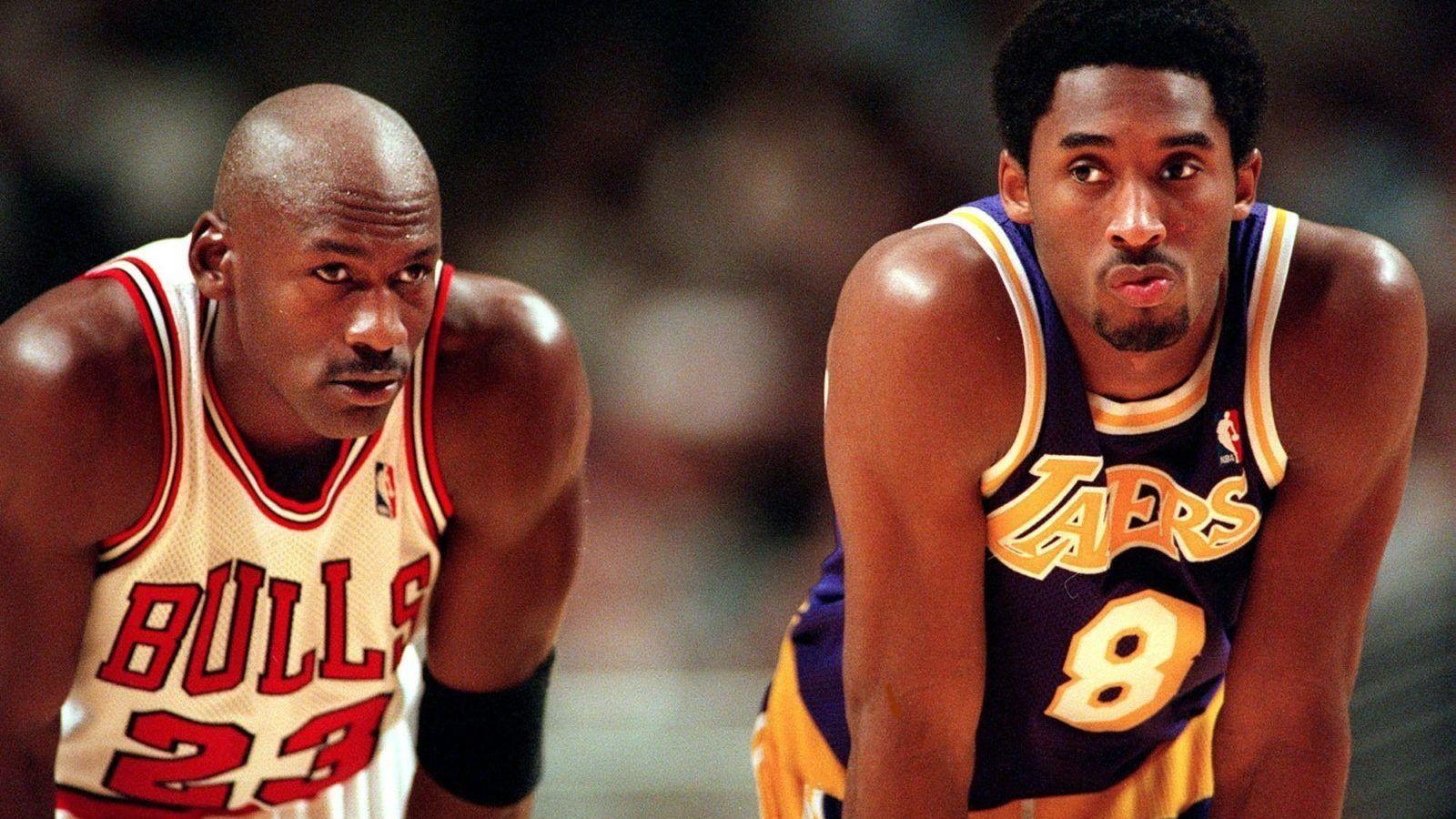 Download Photo Of Kobe Bryant And Michael Jordan Hd Wallpaper  Wallpapers com