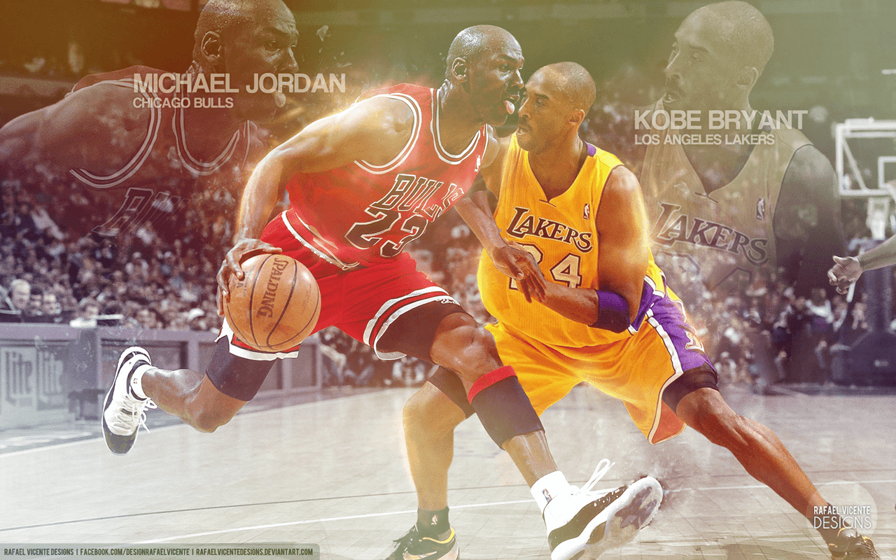 Download Michael Jordan Vs Kobe Bryant Wallpaper Gallery