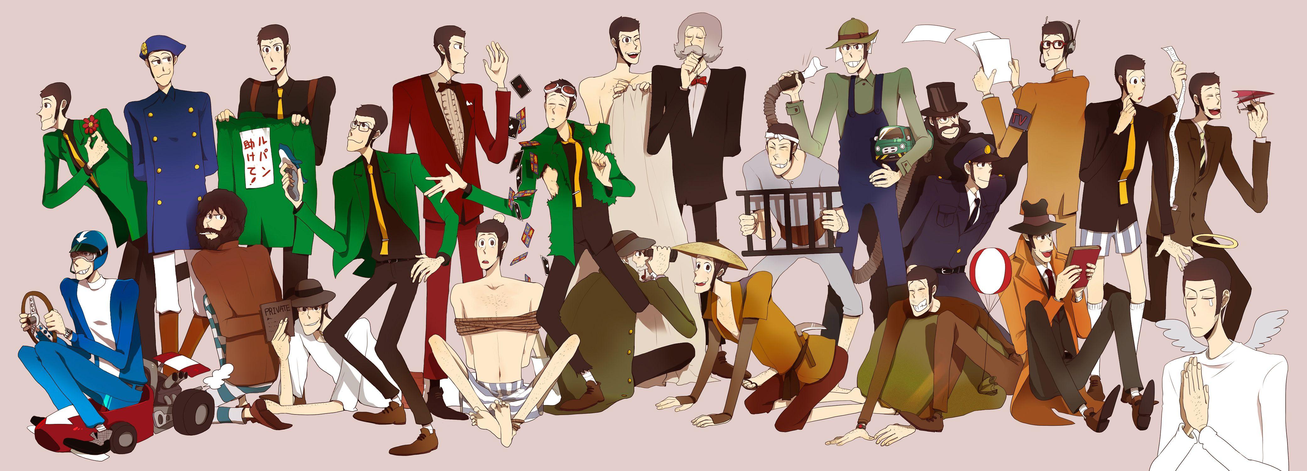 LUPIN III. Lupin III Wallpaper Background