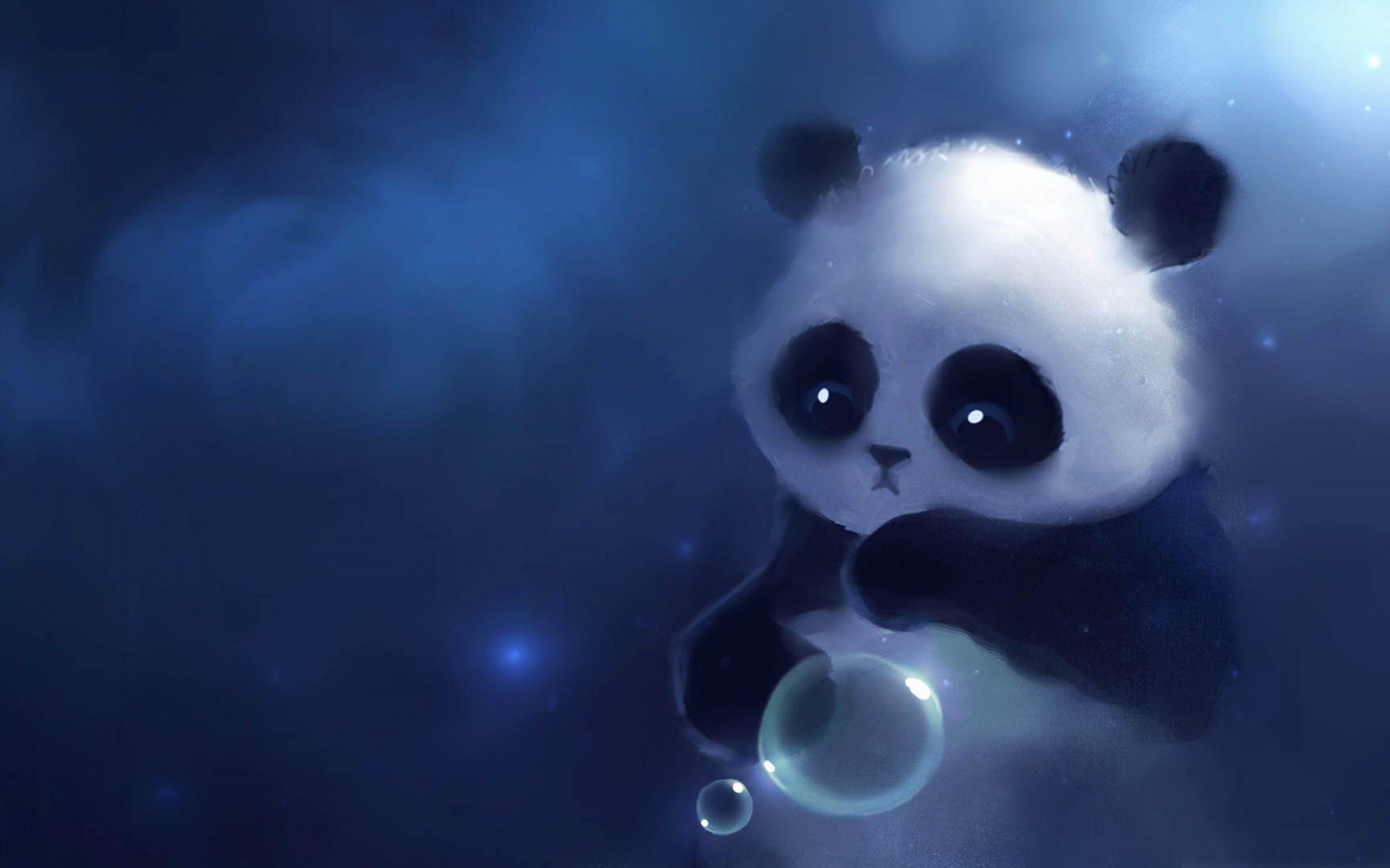 Sad Cute Panda Cartoon Wallpaper. Bjørne. Cartoon