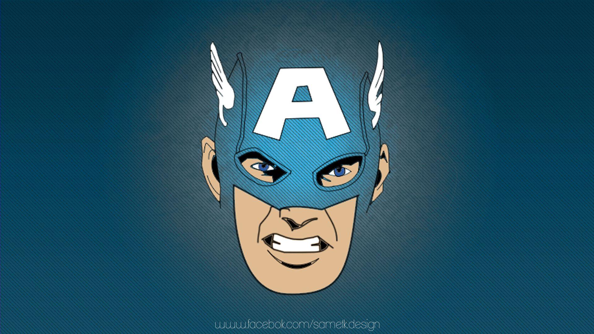 Captain America Wallpaper Cartoon
