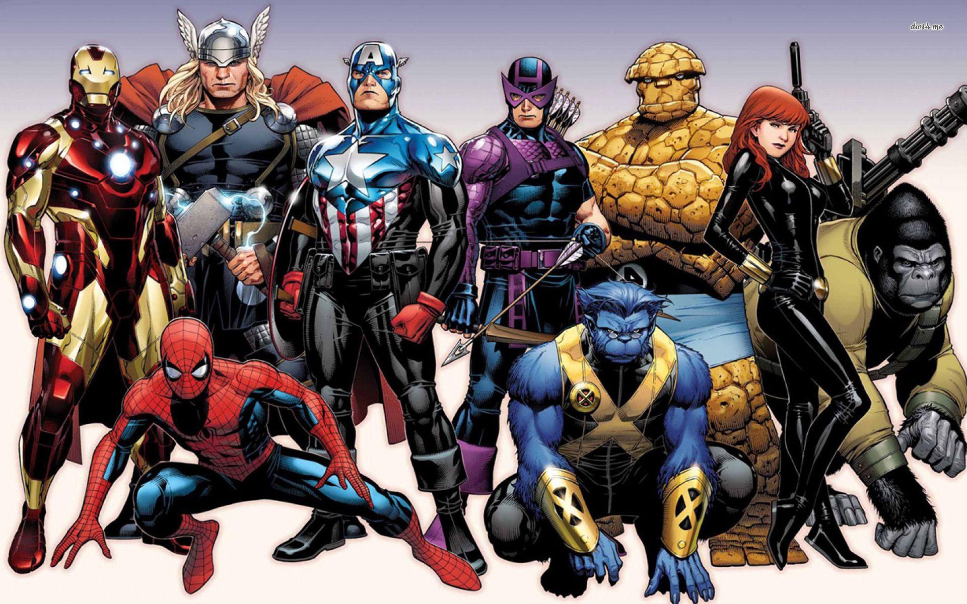 Marvel Comics Superheroes Wallpaper. Marvel Superheroes Phreek