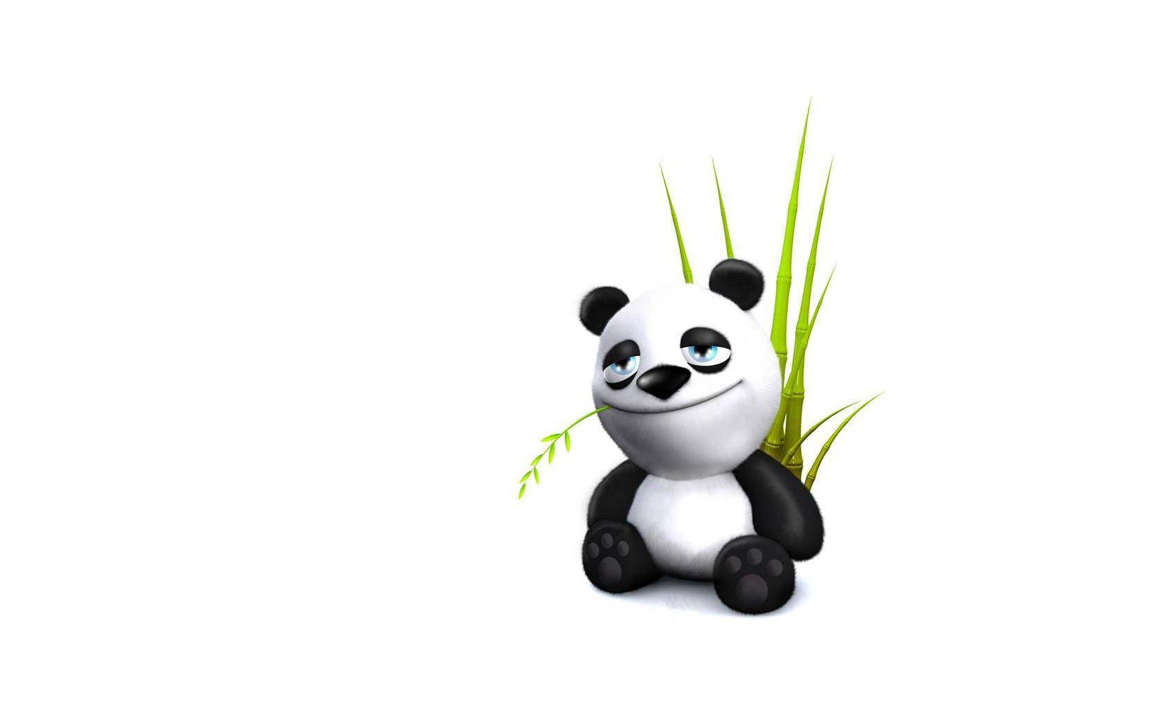 Cute Panda 3D Funny Cartoon Wallpaper Animated Wallpaper