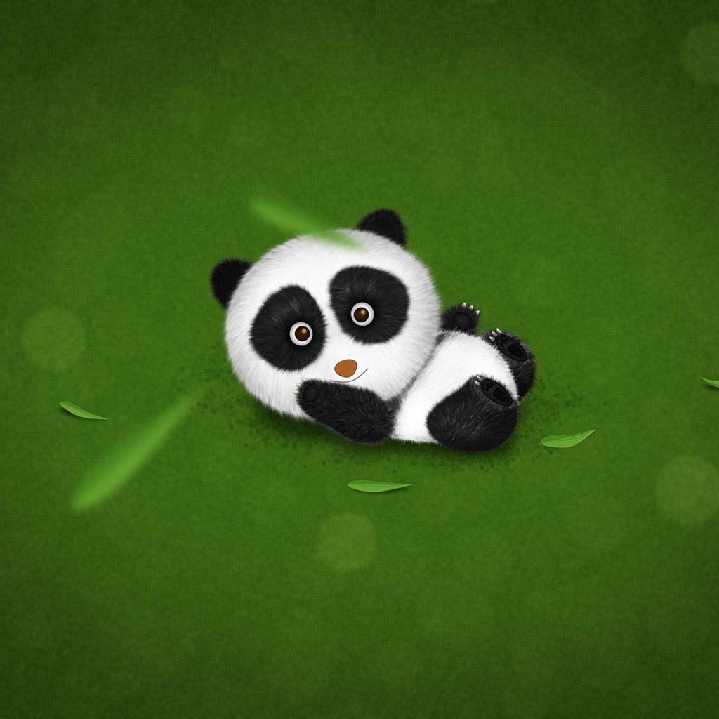 Cute Baby Panda Cartoon. Pandas. Panda and Animal