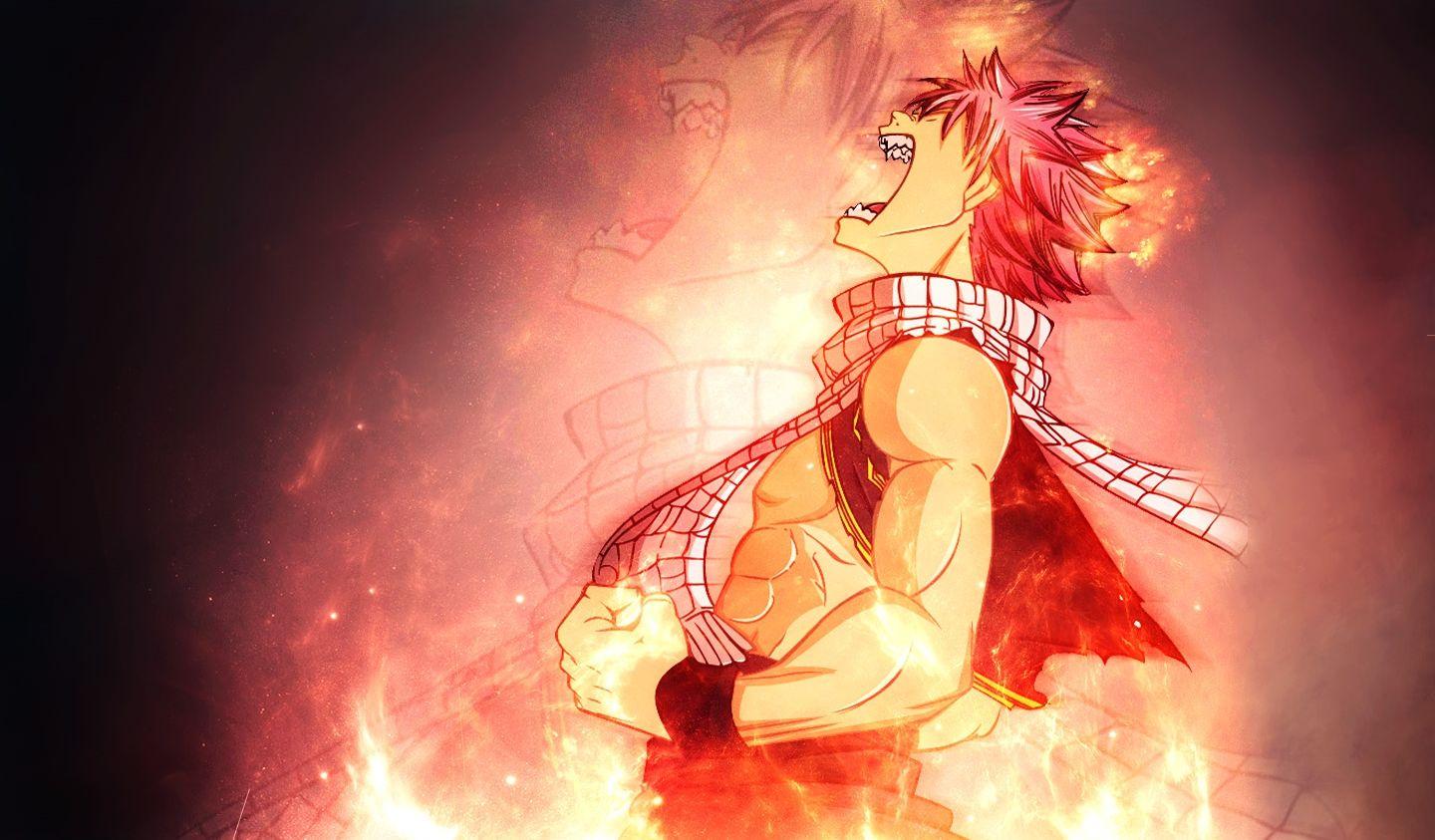 all male fairy tail fang fire male natsu dragneel pink hair red