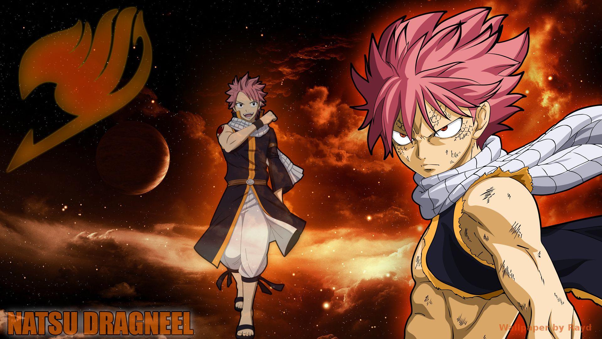 Anime Fairy Tail Natsu Dragneel Wallpapers.