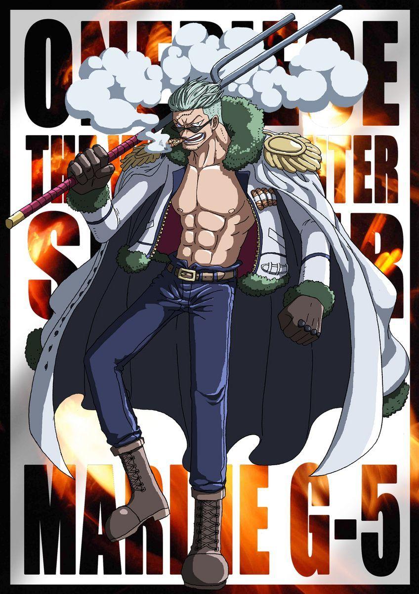 Smoker. One Piece. Anime and Manga