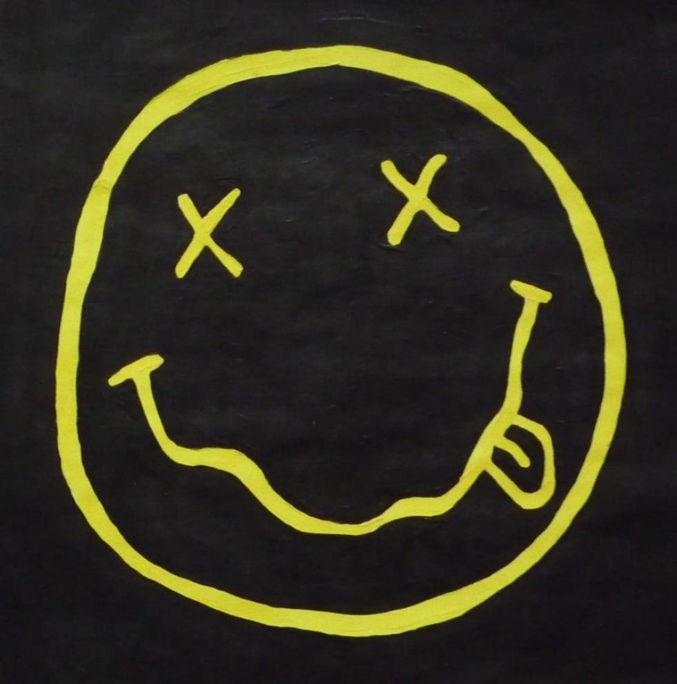 Group of Nirvana Smiley Face Wallpaper