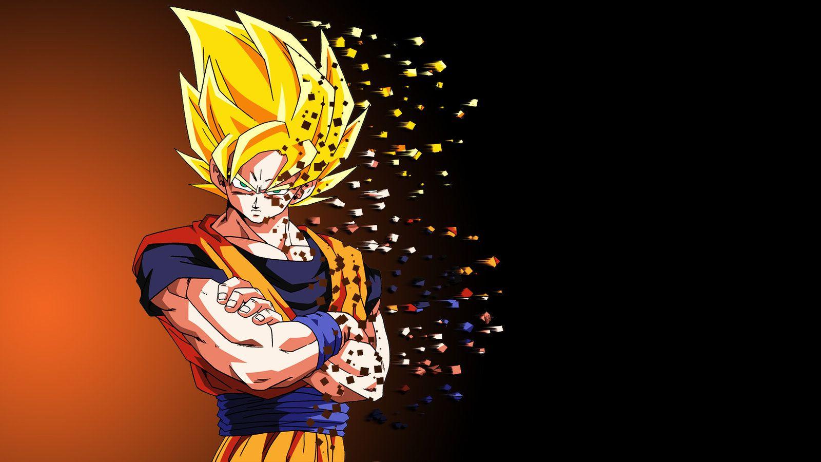 Son Goku Explosion (Wallpaper)