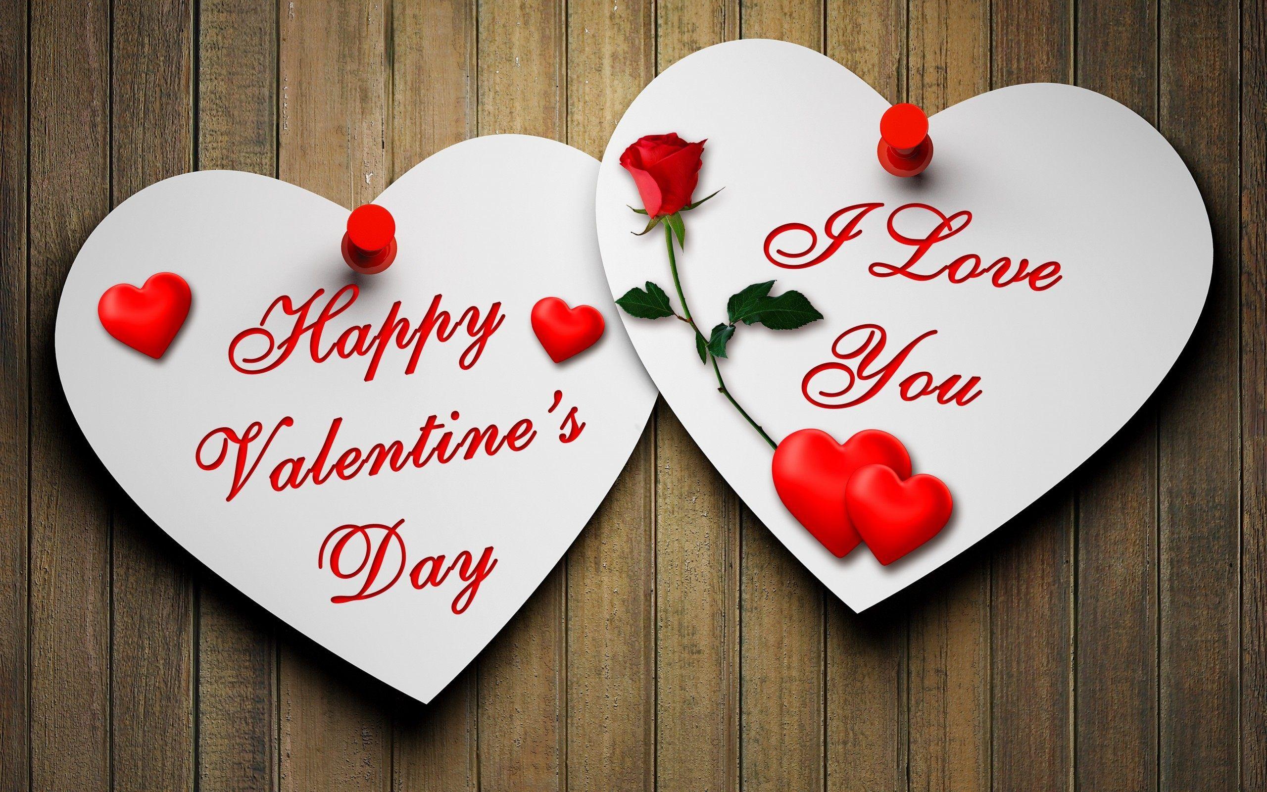 Happy Valentine Day I Love You Wallpaper. HD Desktop Background