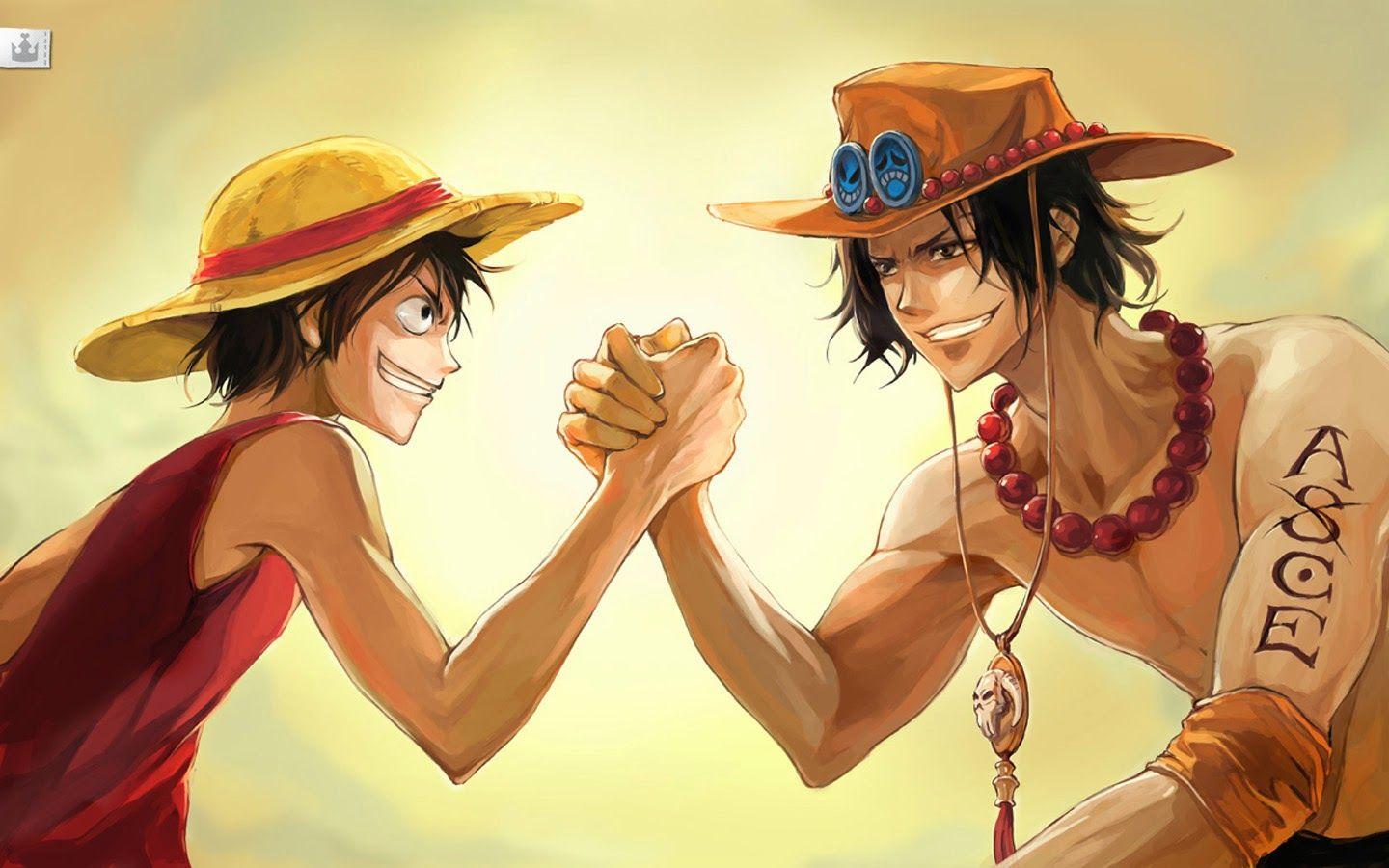 Download One Piece Luffy And Ace Picture Is Cool Wallpaper