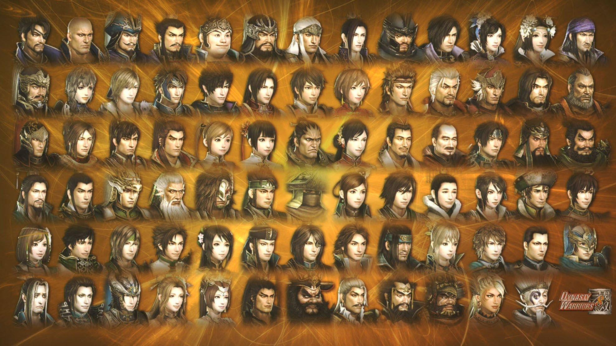 Dynasty Warriors 8 All Characters Wallpaper OST Talesbox From