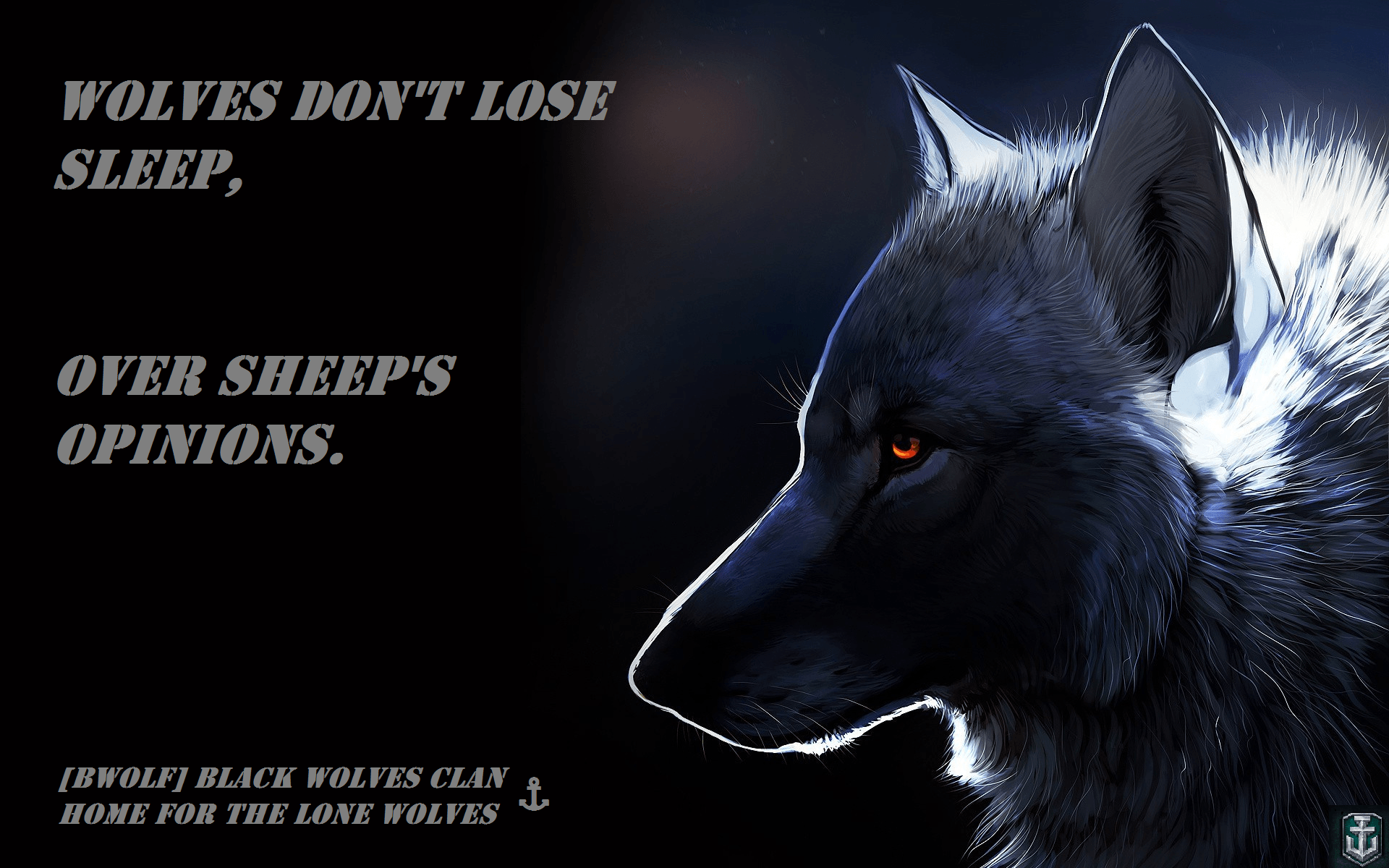 Black Wolves [BWOLF] Recruiting! Home for Lone Wolves