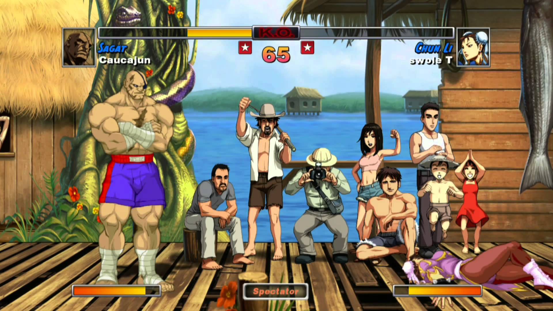 Super Street Fighter II Turbo HD Remix Match: Online