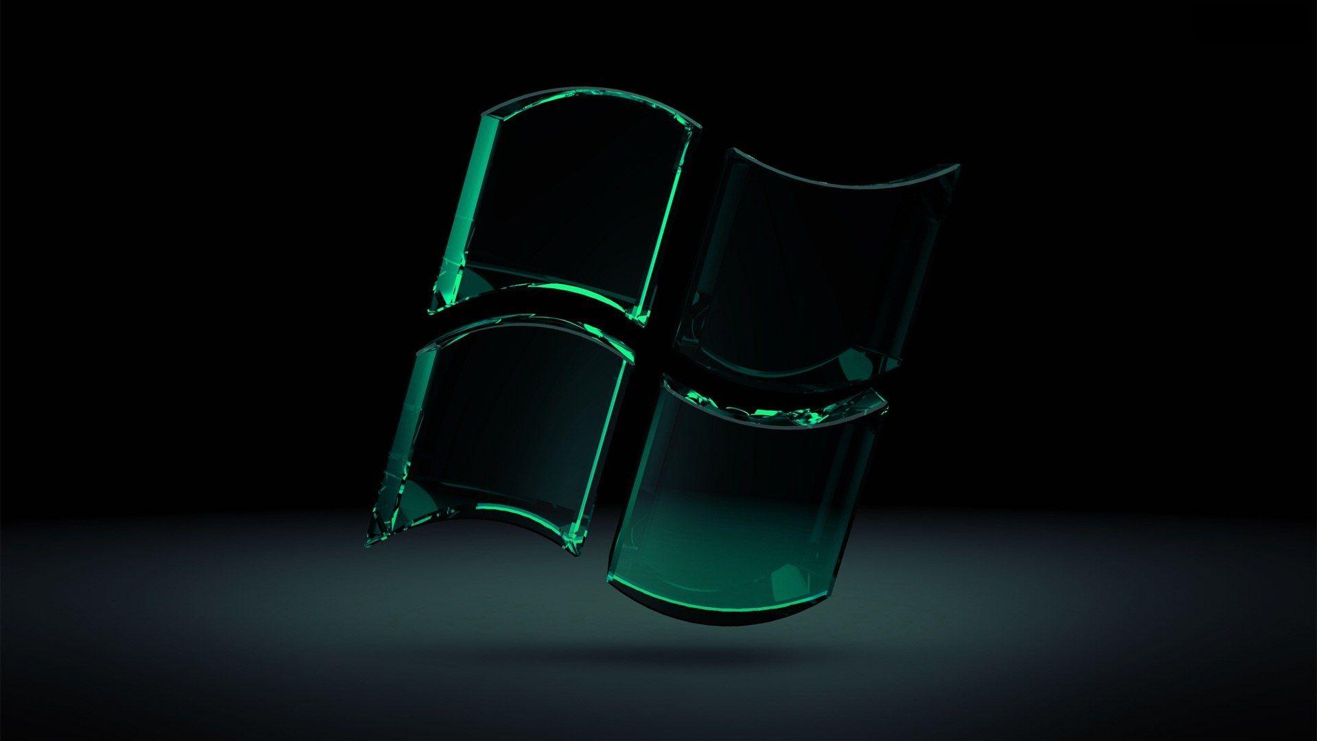 Glass Windows 3D Wallpaper