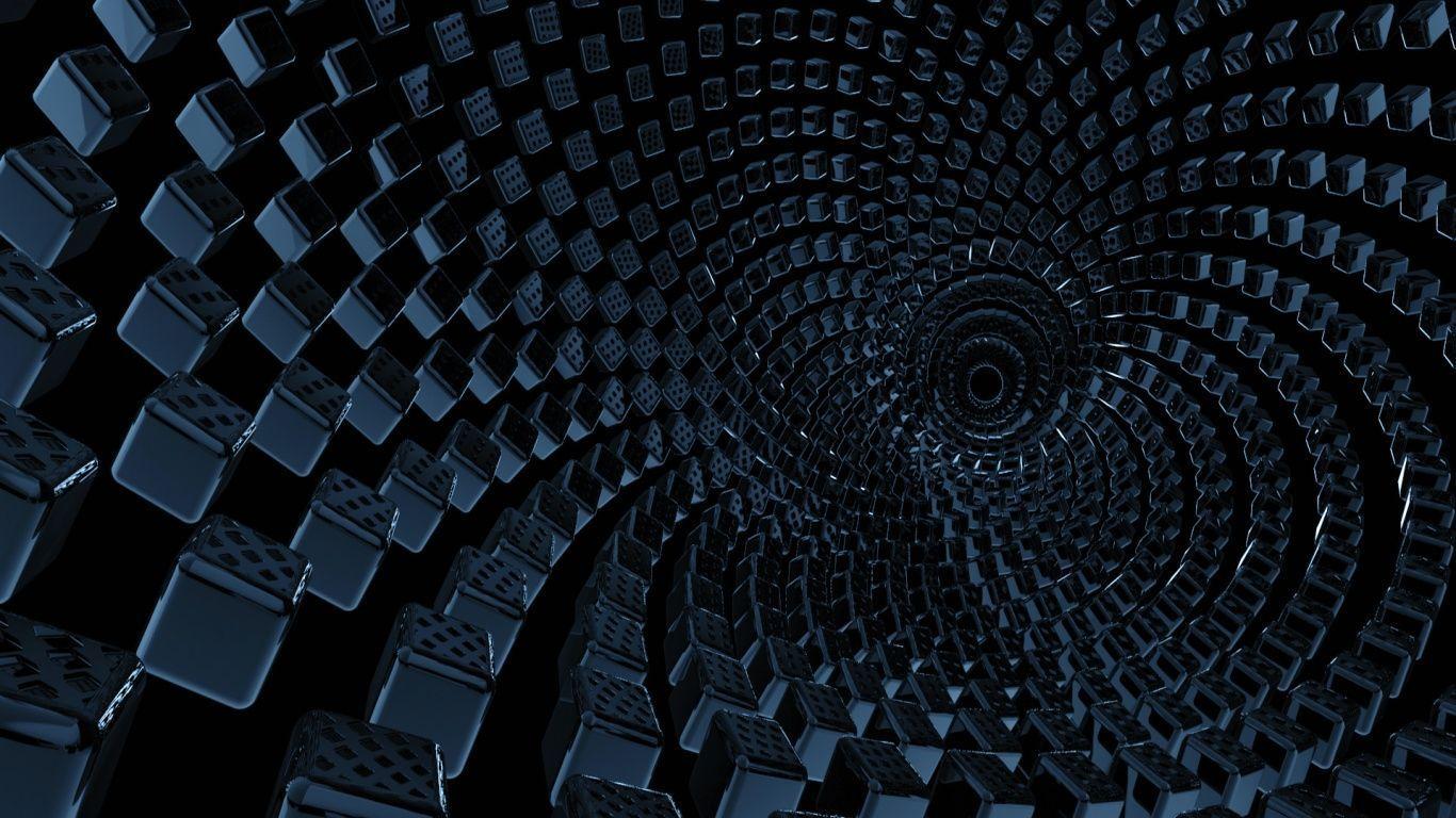 Wallpaper 1366x768 3D