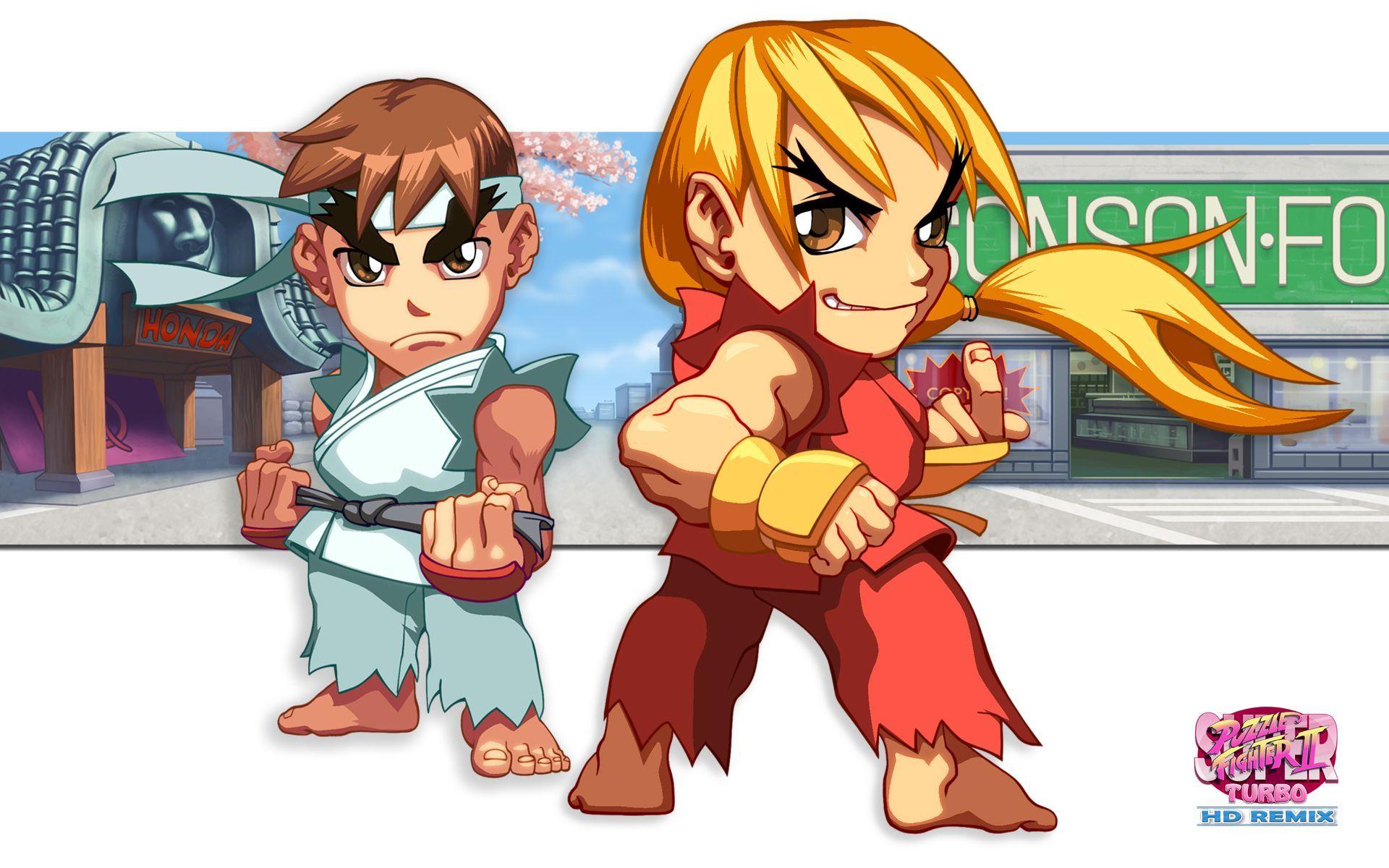 Street Fighter. Ryu & Ken Fan Art. A KON Inspiration