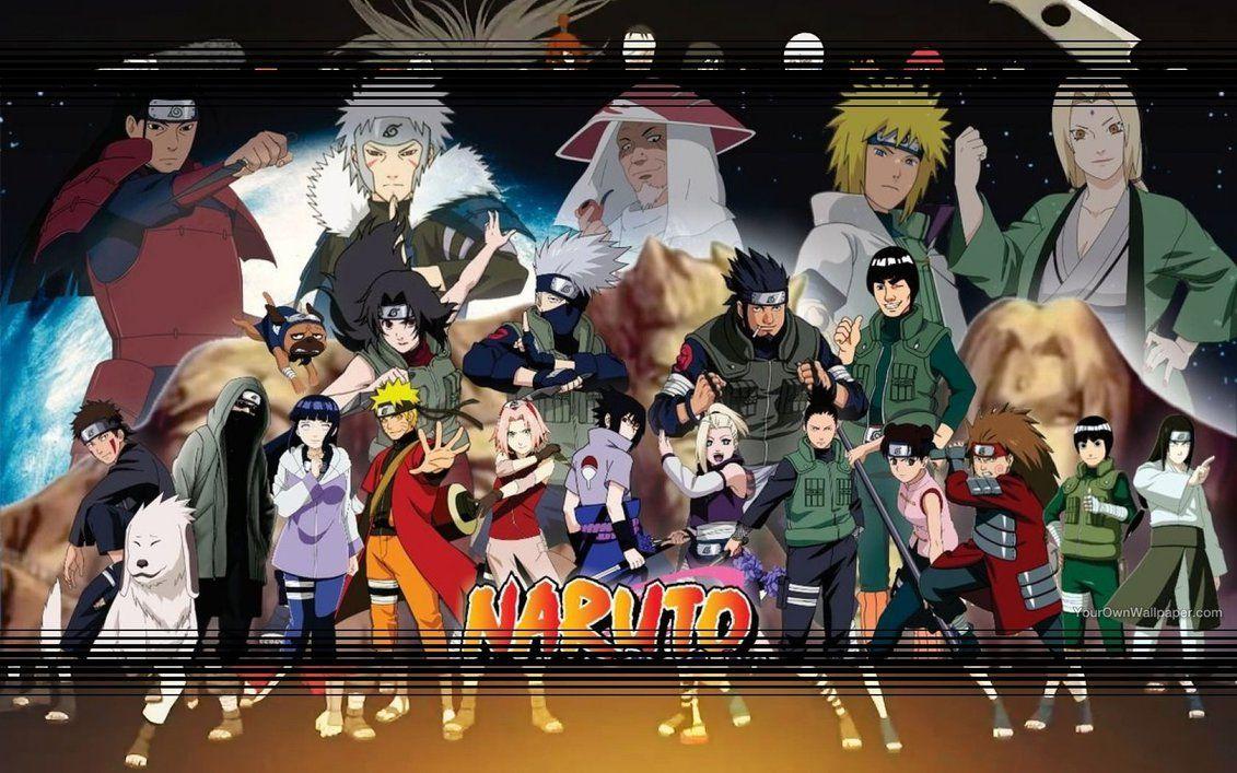 NARUTO Hokages Teachers Students Wallpapers by weissdrum
