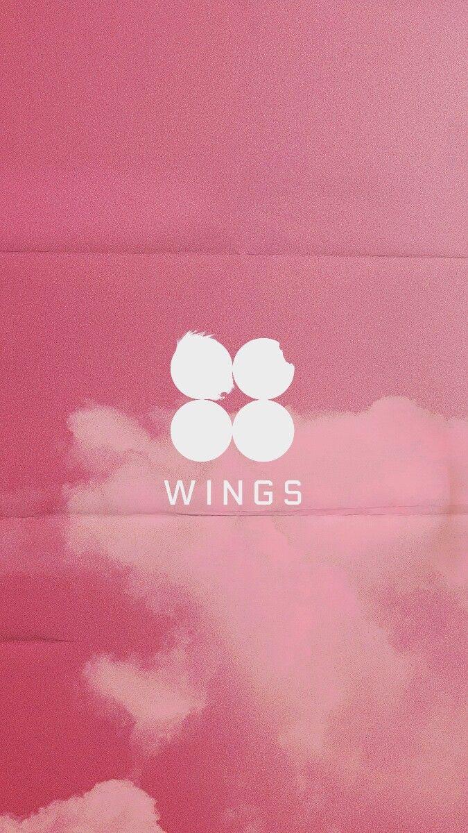 Bts Wings Logo Pink Library