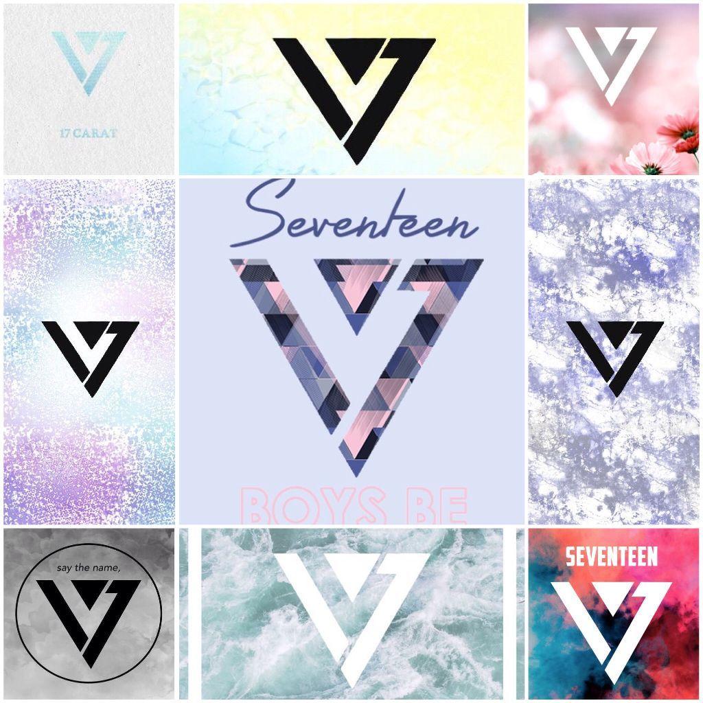 seventeen background kpop FreeToEdit
