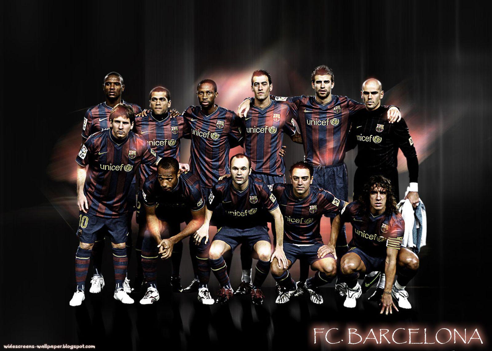 New Barcelona FC Wallpaper HD Wallpaper