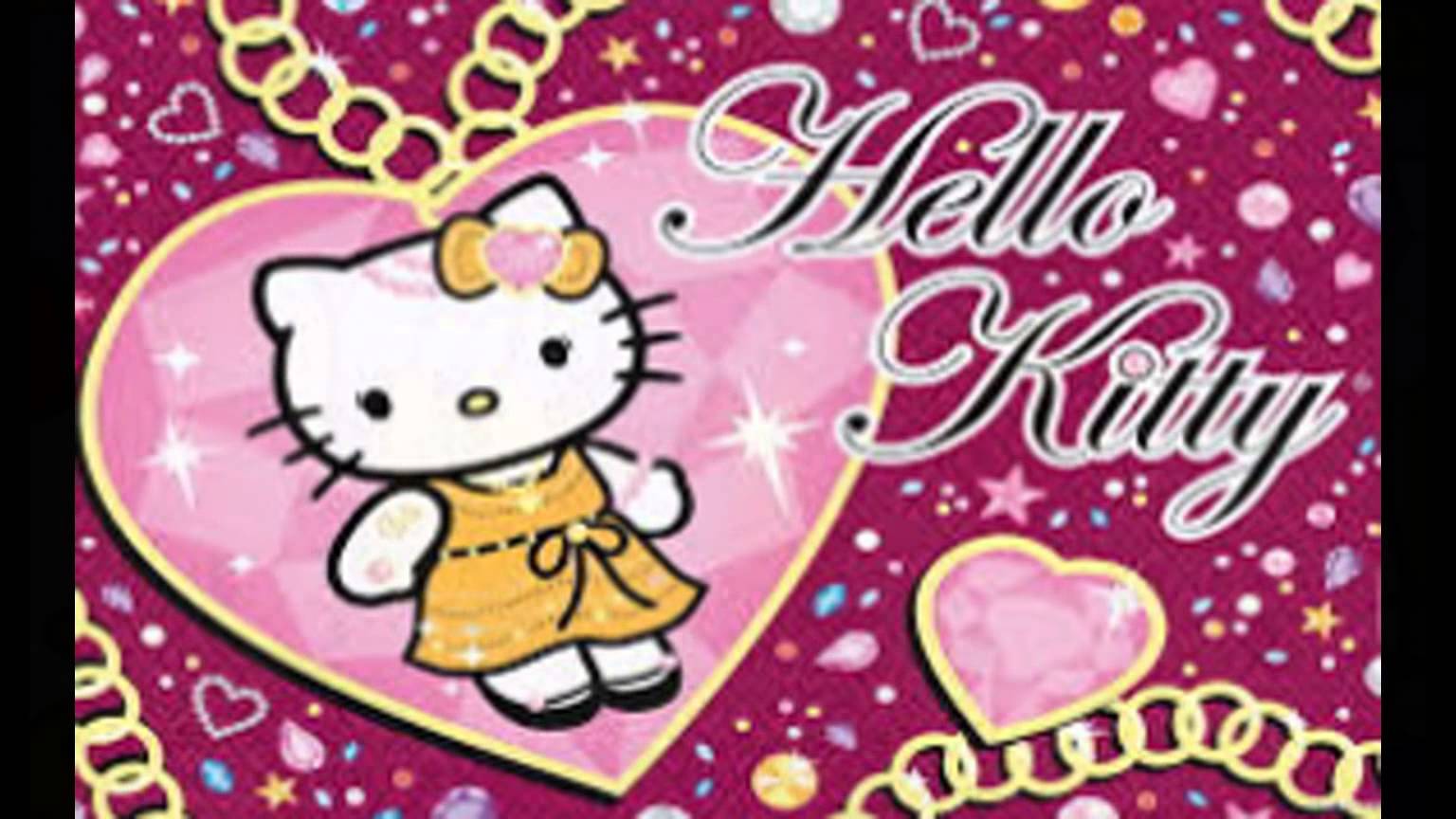 Gambar Hello Kitty and Friends Wallpaper HD 3D