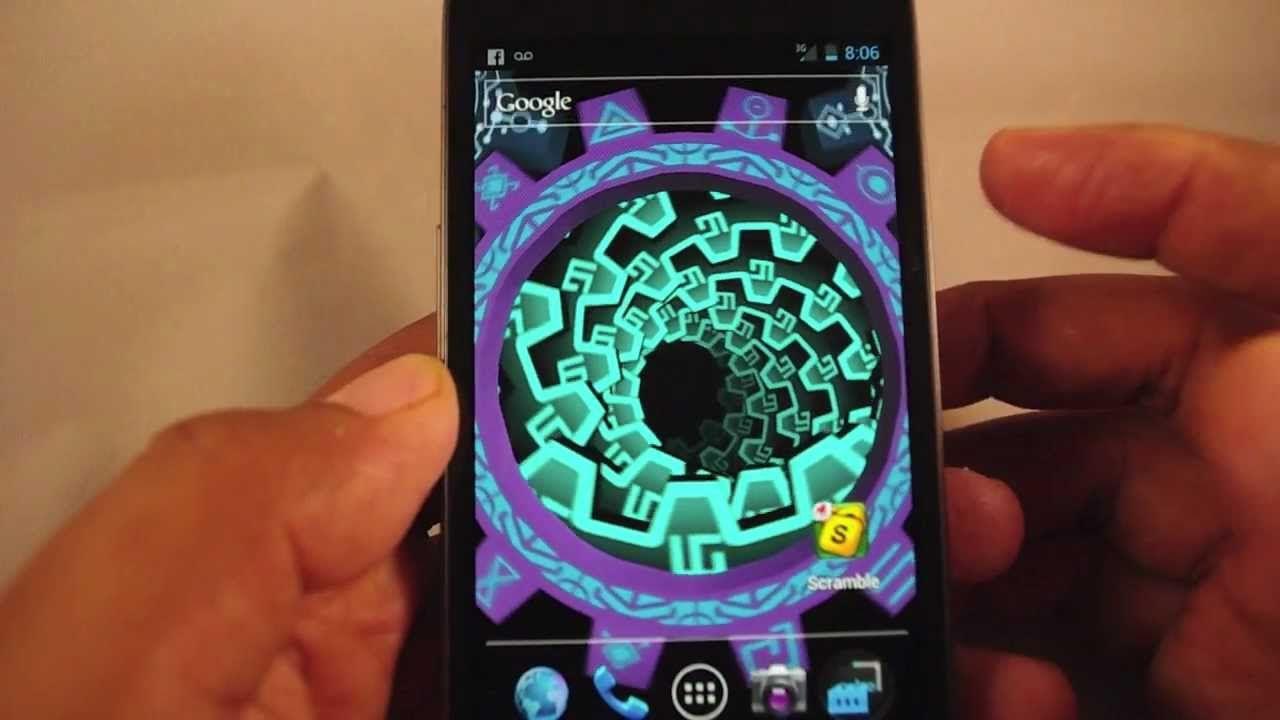 Gate of Time Live Wallpaper for Android (Zelda inspired)