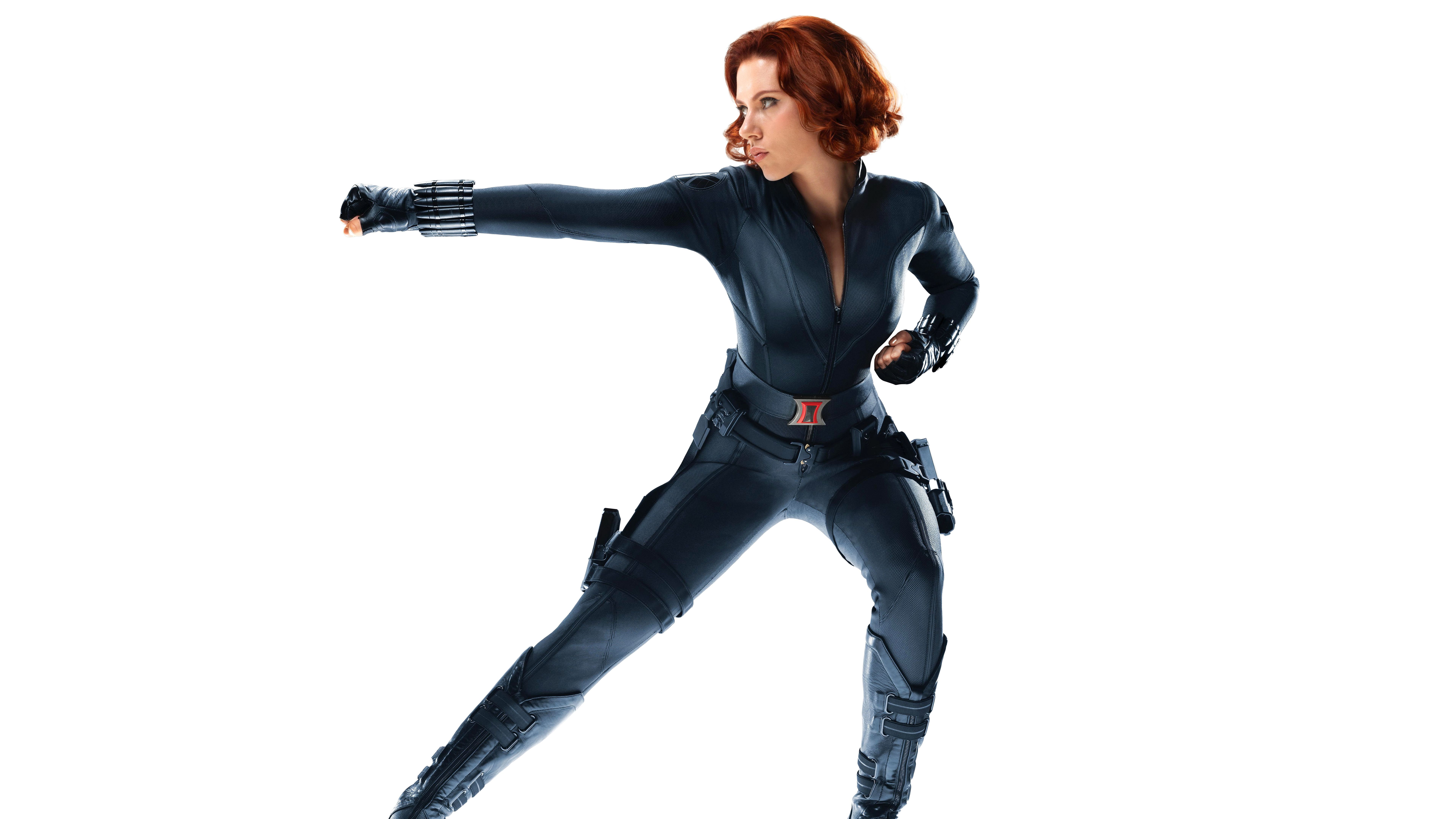 Wallpaper Scarlett Johansson, Black Widow, Avengers, 8K, Movies