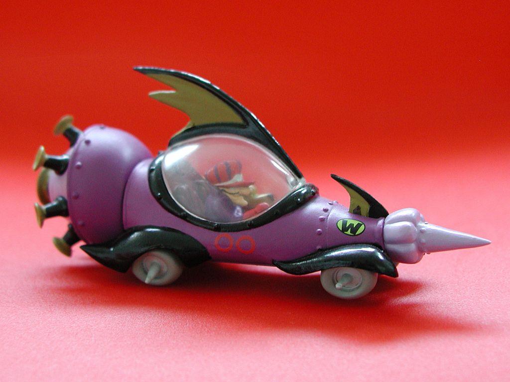 konami wacky races toy, vol. 1: dick dastardly and muttley