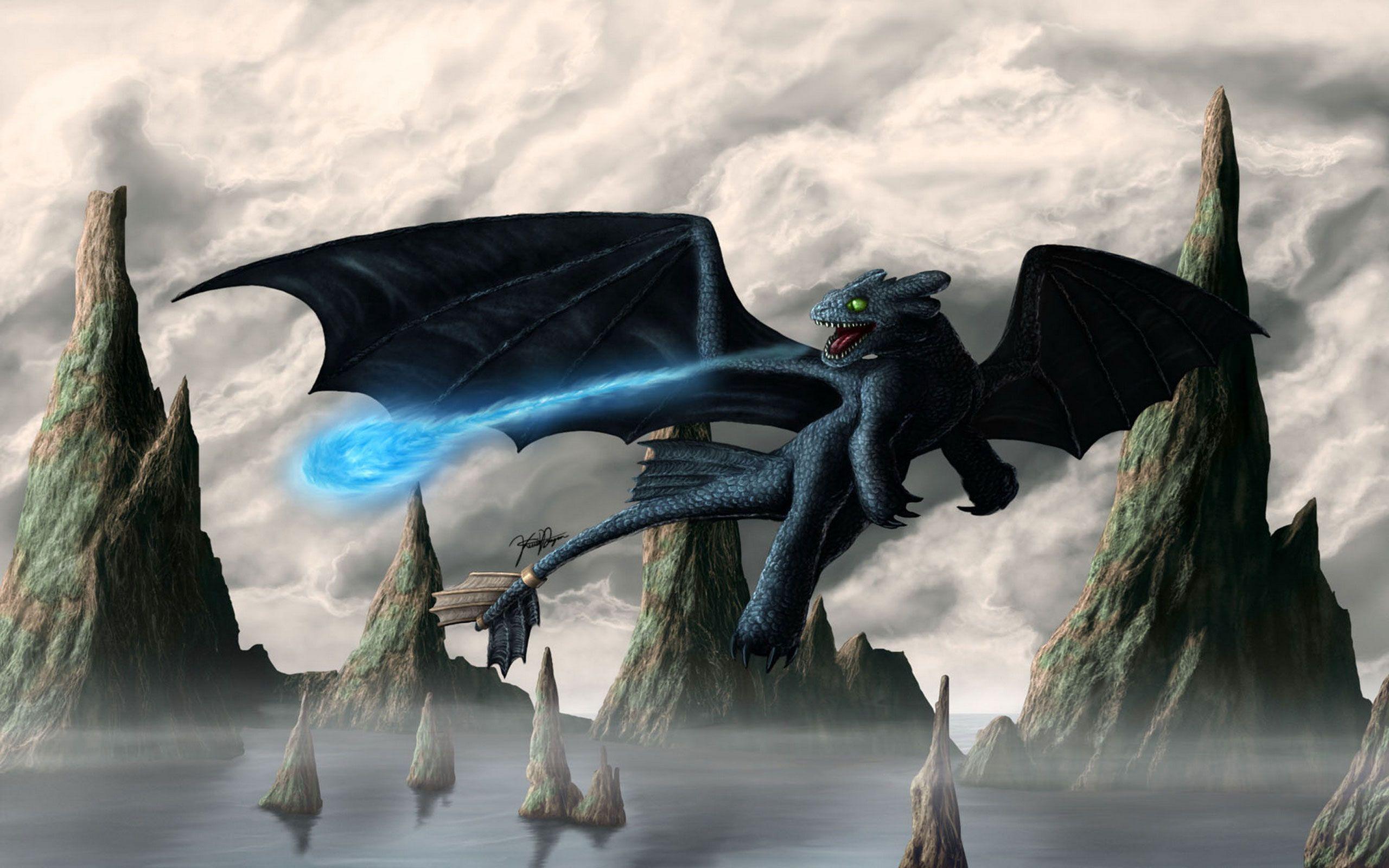 Toothless How To Train Your Dragon Full HD Wallpaper