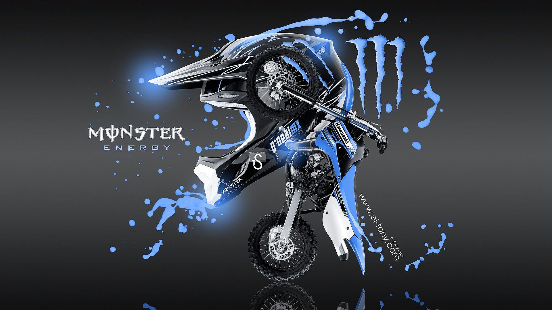 Monster Energy Blue