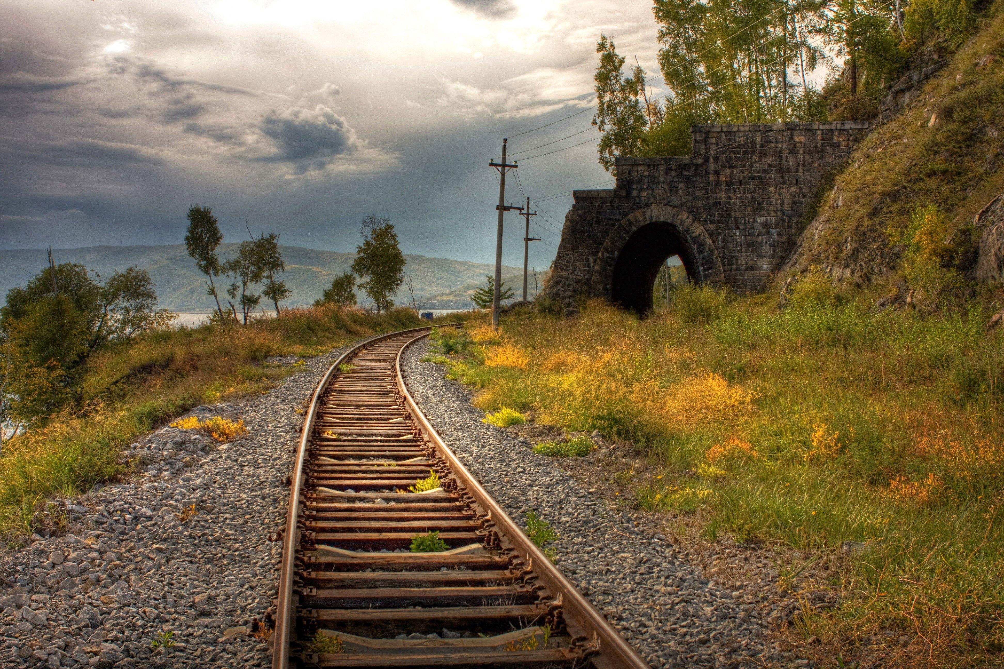 Railroad 4k Ultra HD Wallpaper and Background Imagex2592