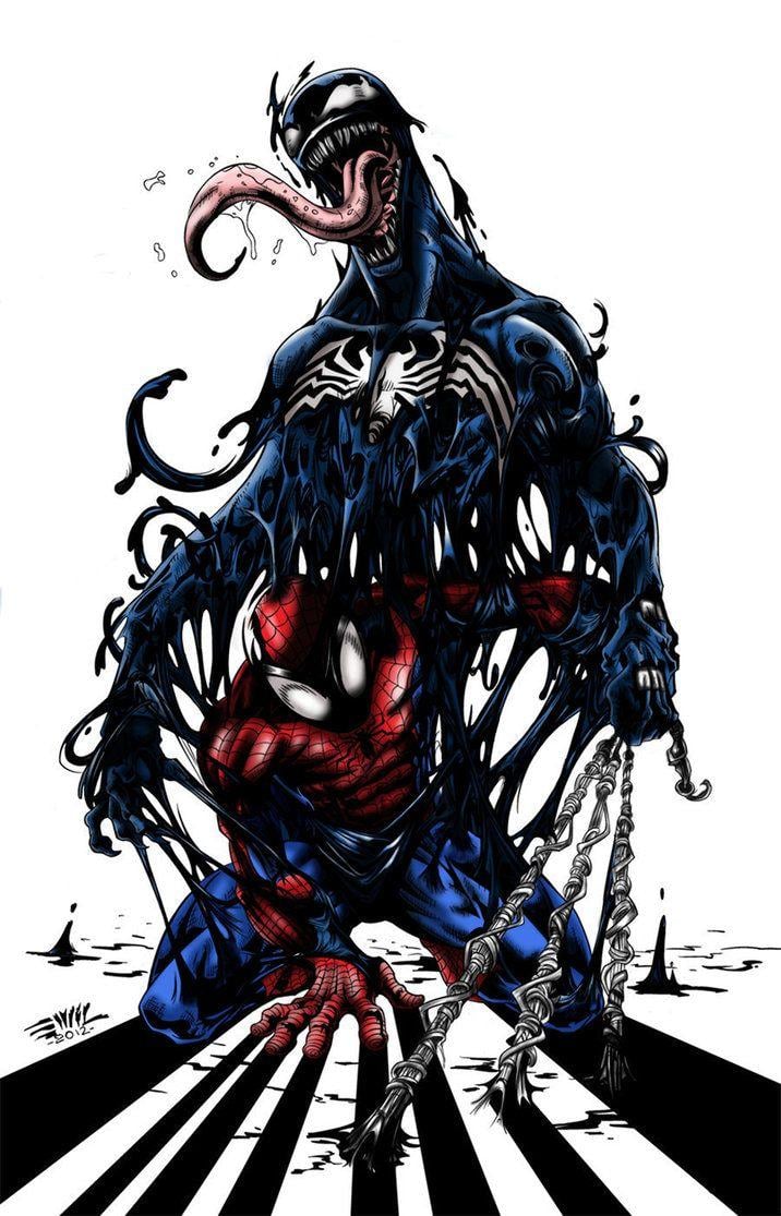 Sunday 05th April 2015 Spiderman Vs Venom Desktop