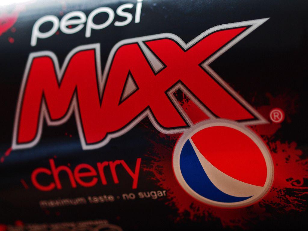 Pepsi max cherry logo