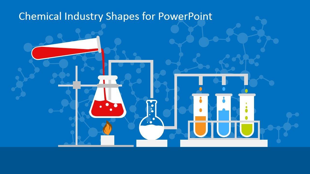 Chemical Industry Shapes for PowerPoint