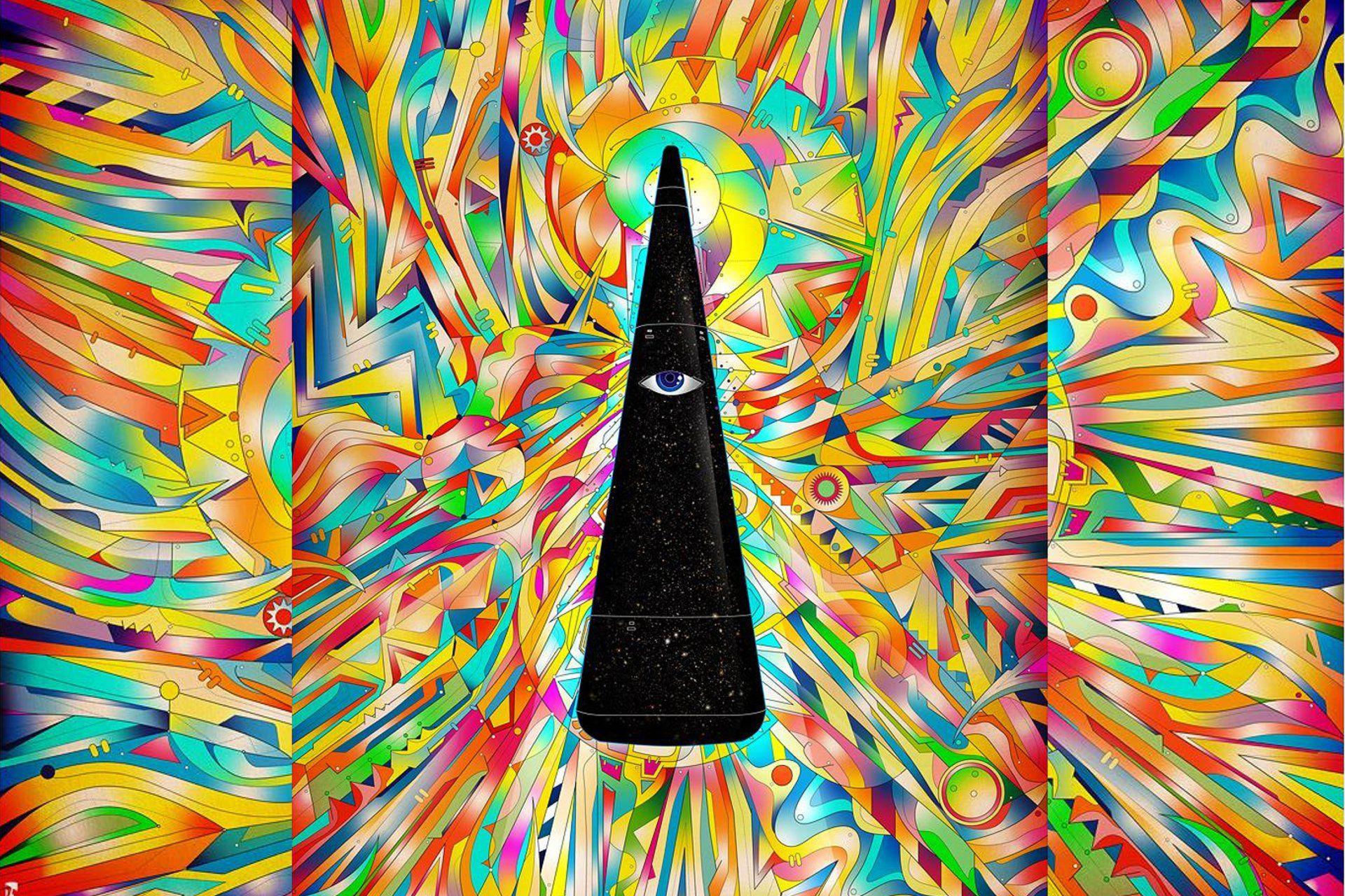 Widescreen Psychedelic And Trippy Background For Your Desktop HD