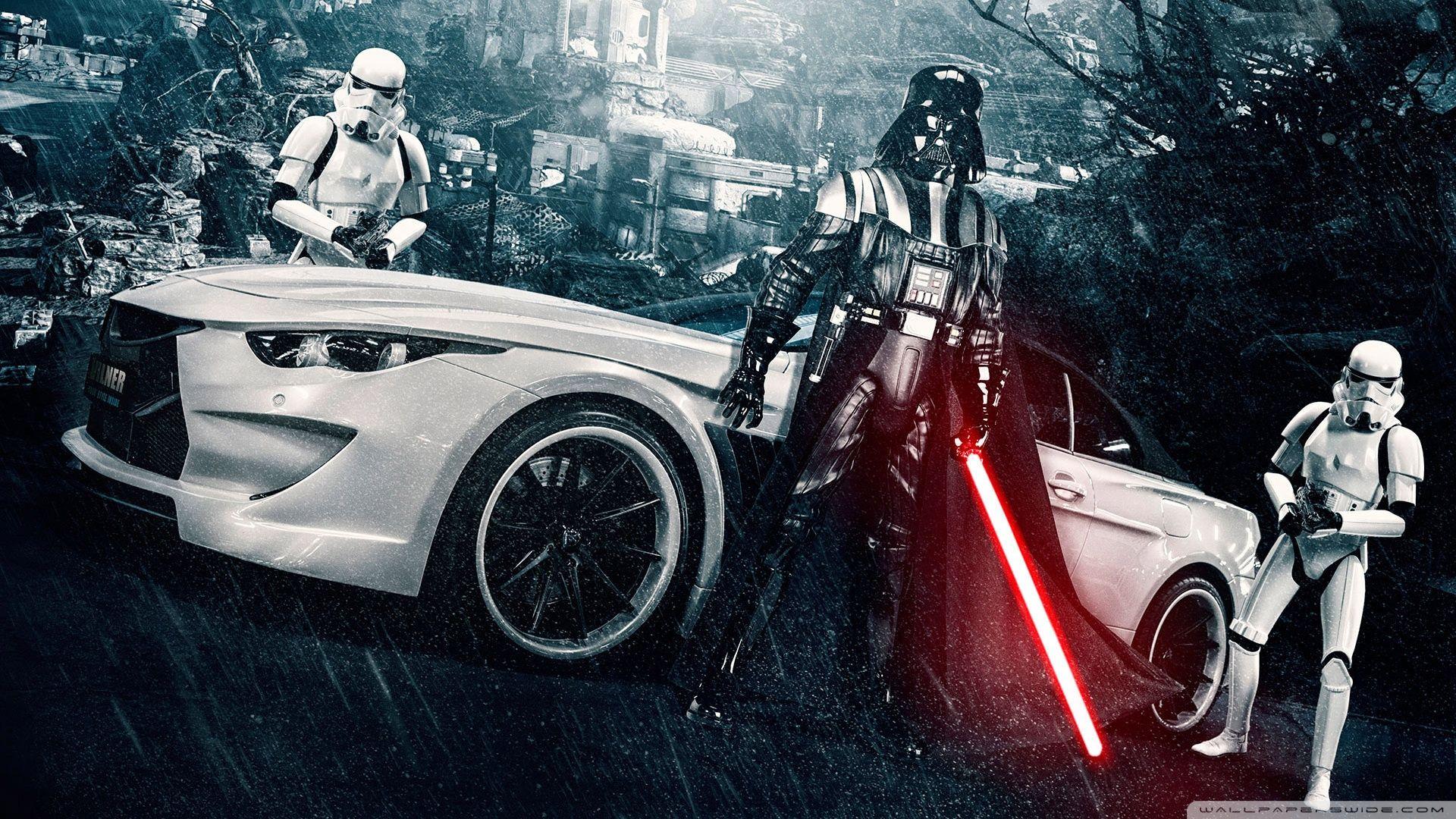 Darth Vader and Stormtroopers ❤ 4K HD Desktop Wallpaper for 4K