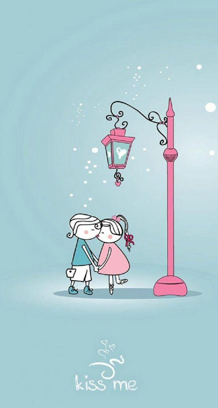 Kiss iPhone Wallpaper